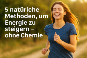 Energie steigern auf natürliche Weise